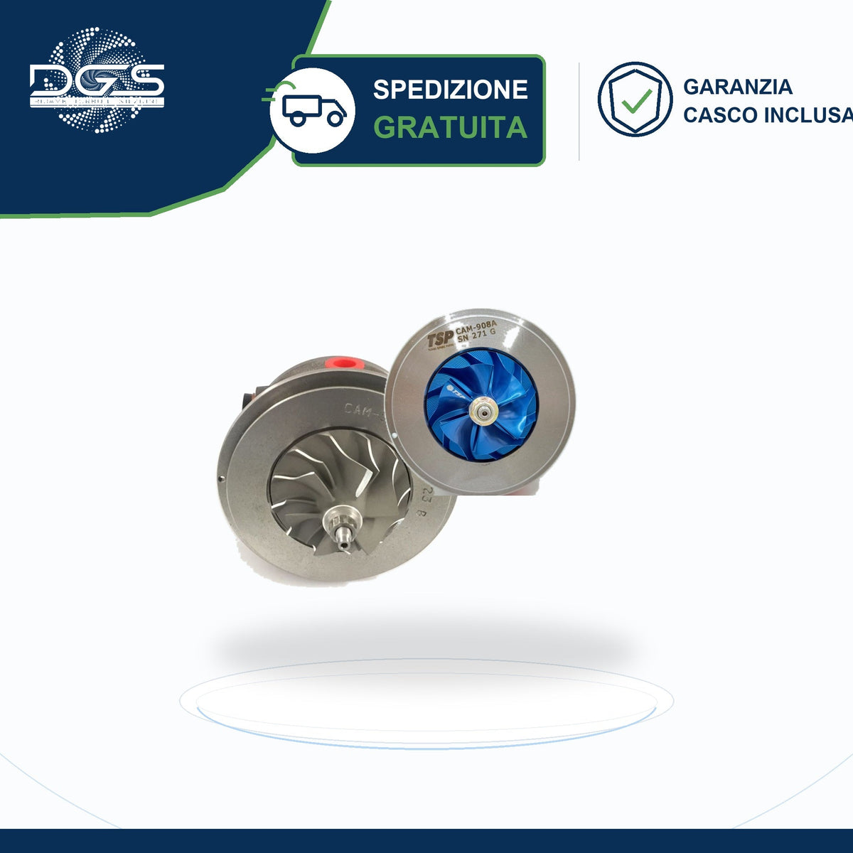 CORE ASSY BILANCIATO TD04 MFS AVIONAL - CAM-908A
