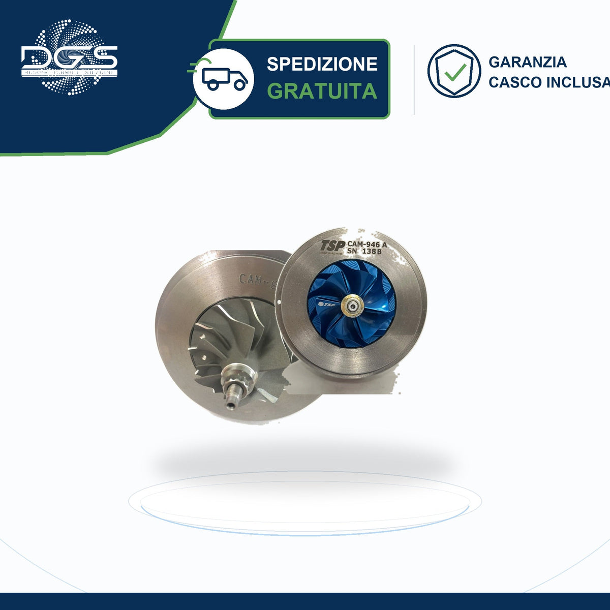 CORE ASSY BILANCIATO TD04 MFS - CAM-946A