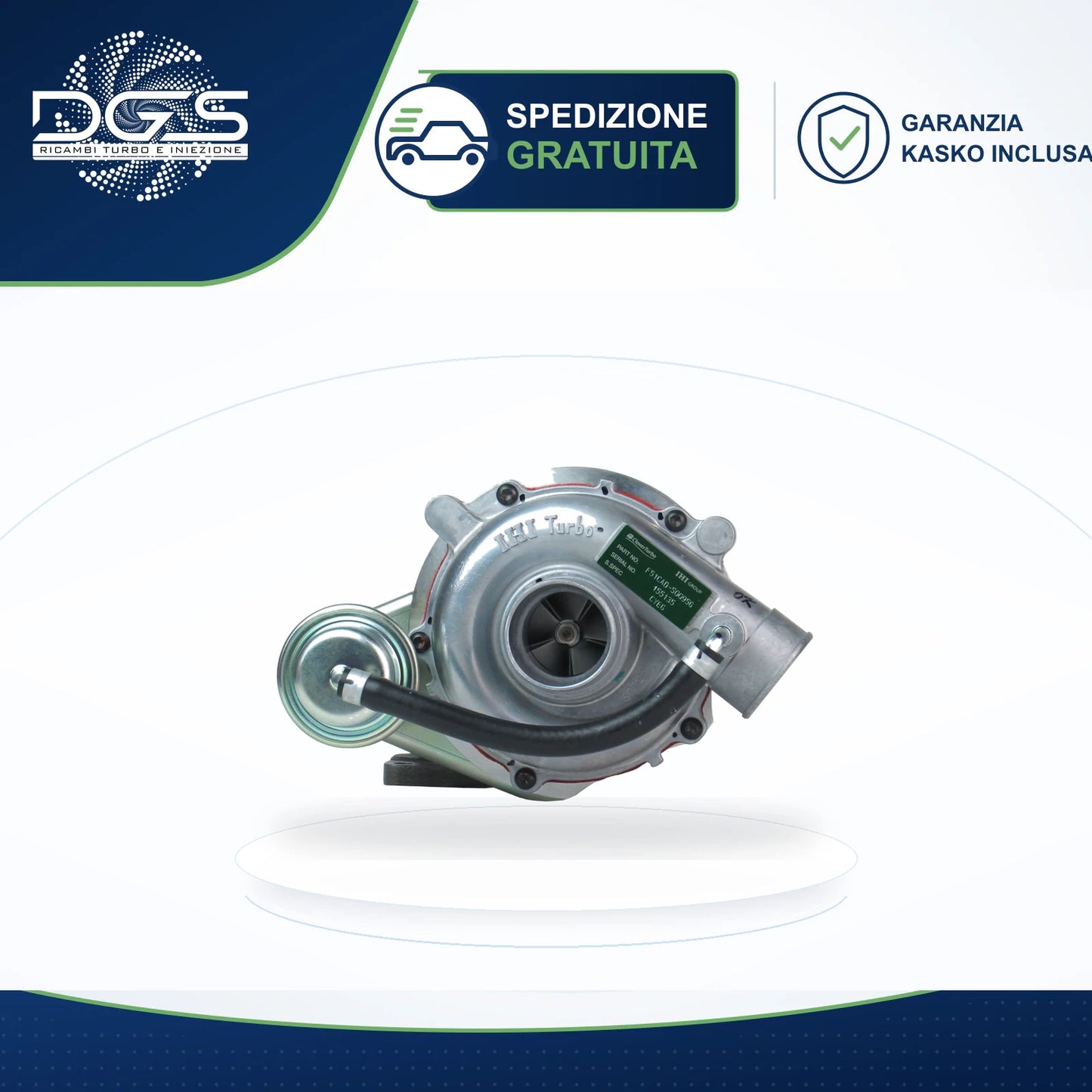 TURBO RICOSTRUITO YANMAR MARINO - CYEG