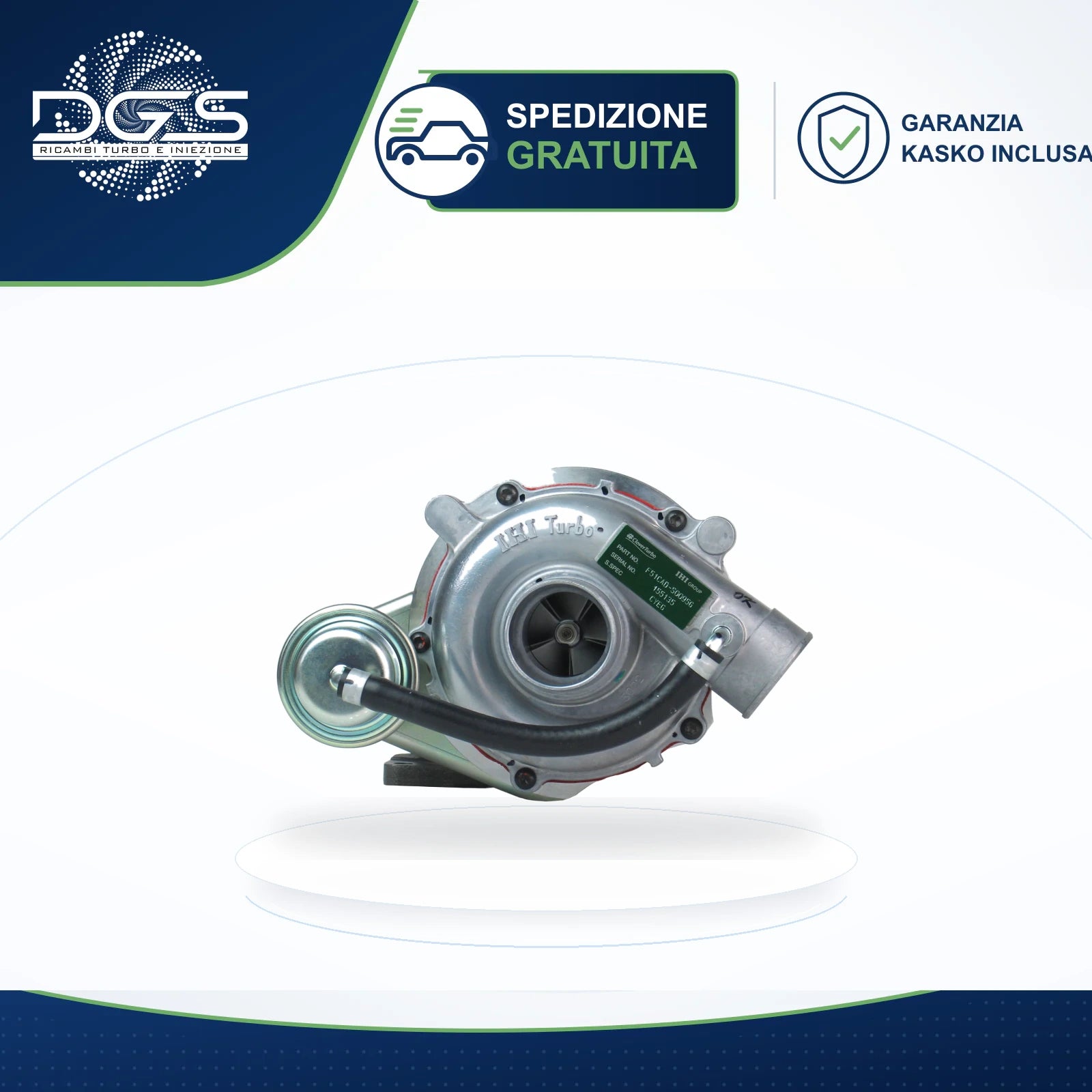 TURBO RICOSTRUITO YANMAR MARINO - CYEG