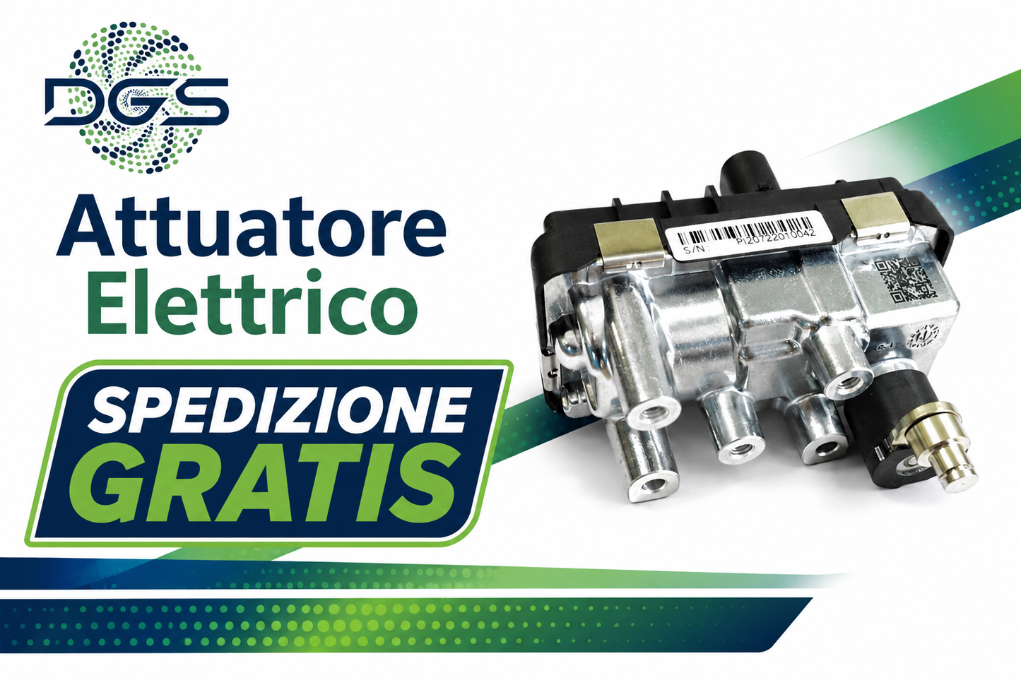 ATTUATORE ELETTRICO 04E145725-6NW011132-56 RHF3 (IN SVILUPPO