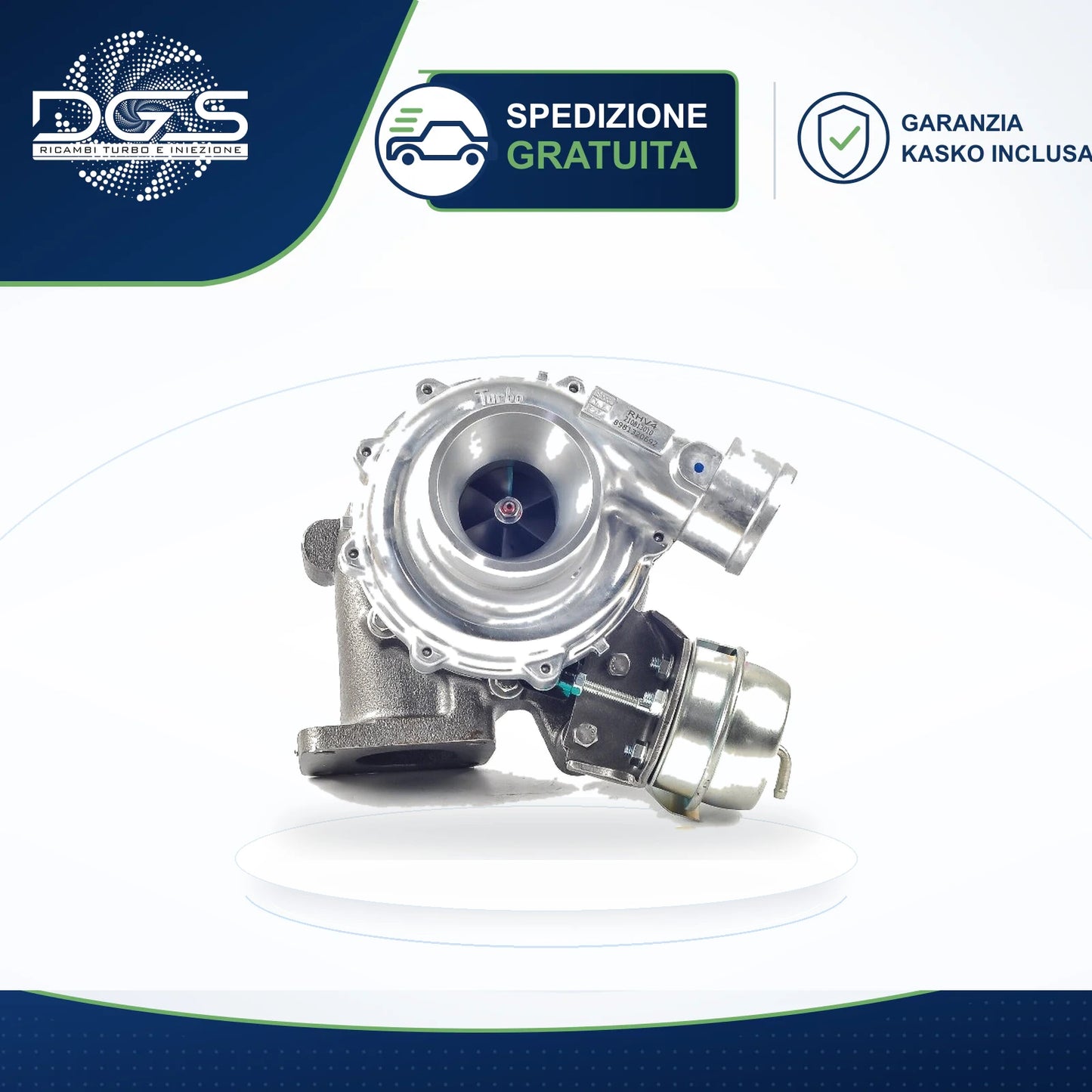 TURBO RICOSTRUITO ISUZU D-MAX RODEO