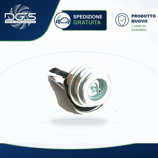 ATTUATORE PNEUMATICO GT2256V CON STAFFA