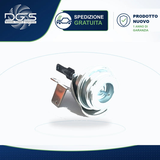 ATTUATORE PNEUMATICO GT1749MV CON STAFFA