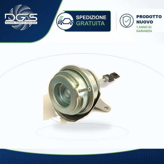 ATTUATORE PNEUMATICO GT1646MV CON STAFFA