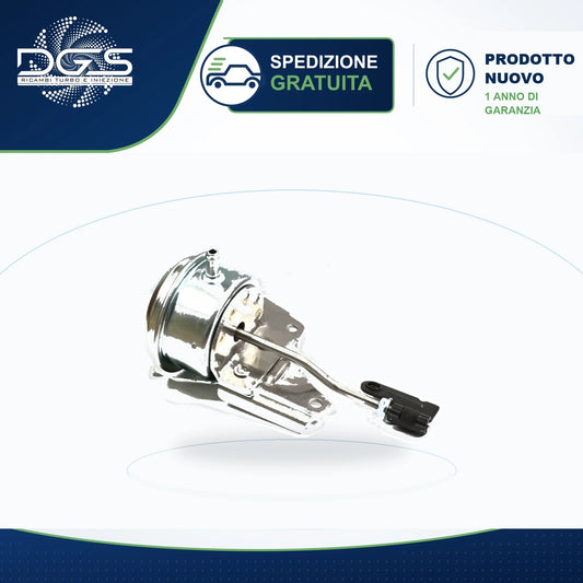 ATTUATORE PNEUMATICO GT1746V CON STAFFA