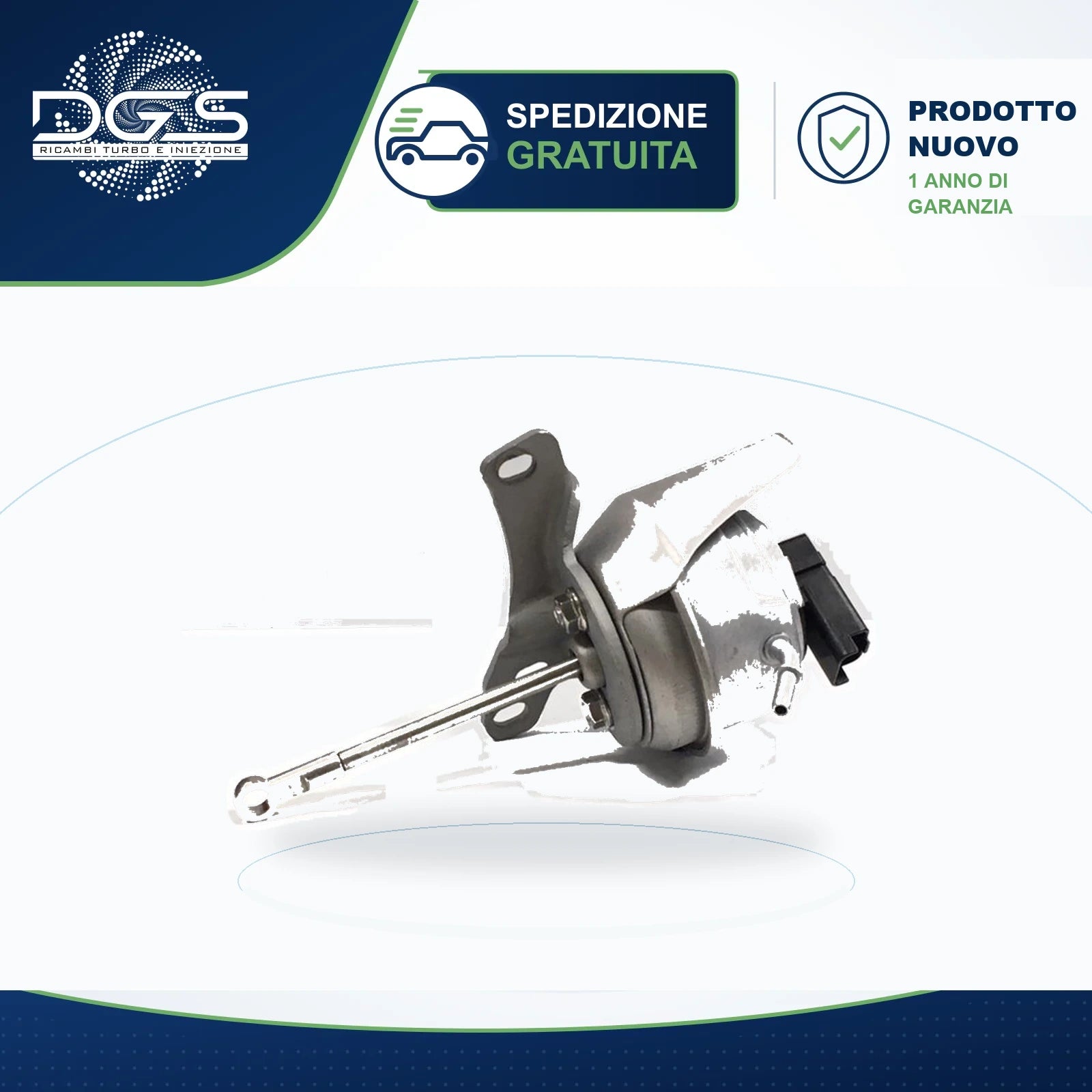ATTUATORE ELETTROPNEUMATICO GT1244V CON STAFFA