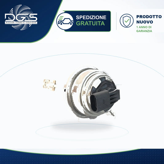 ATTUATORE PNEUMATICO T2 CON STAFFA
