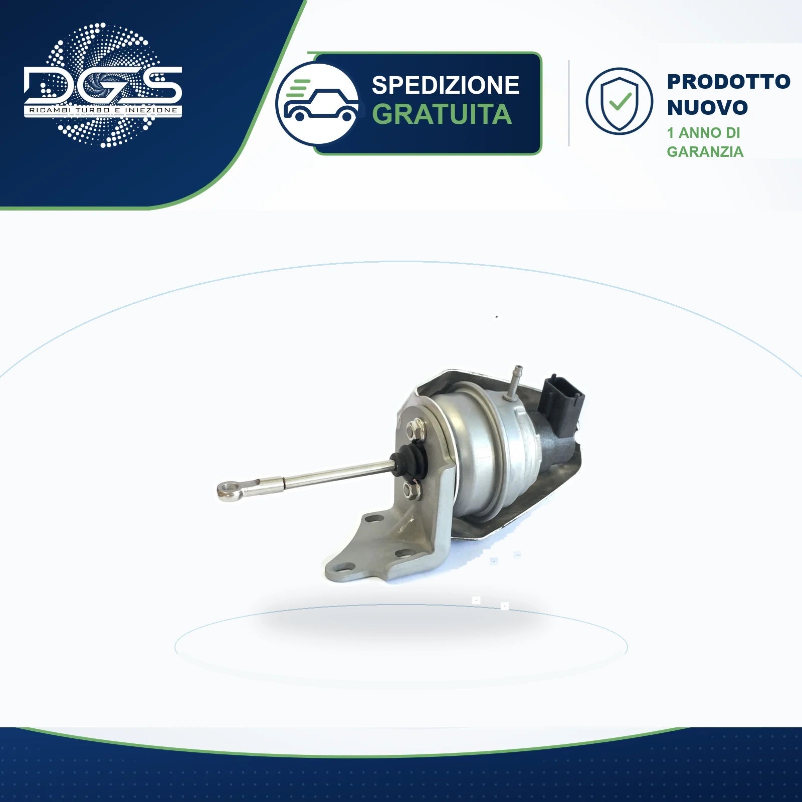 ATTUATORE ELETTROPNEUMATICO GTC1446VZ CON STAFFA