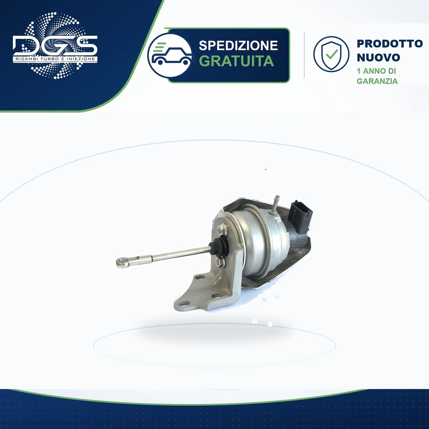 ATTUATORE ELETTROPNEUMATICO GTC1446VZ CON STAFFA