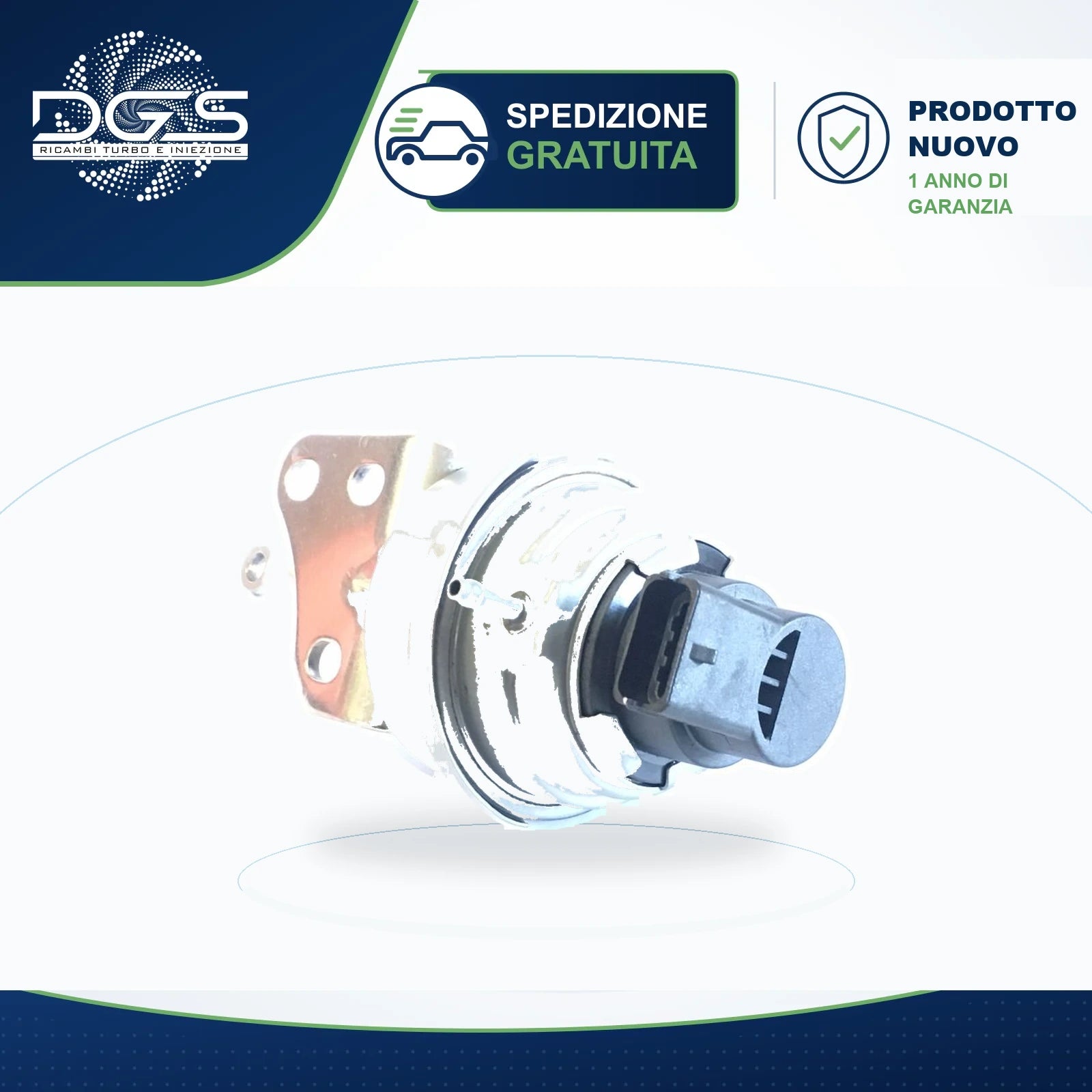ATTUATORE ELETTROPNEUMATICO GTB2056LV CON STAFFA
