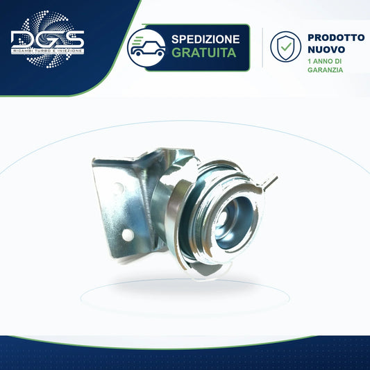 ATTUATORE PNEUMATICO GT25 CON STAFFA
