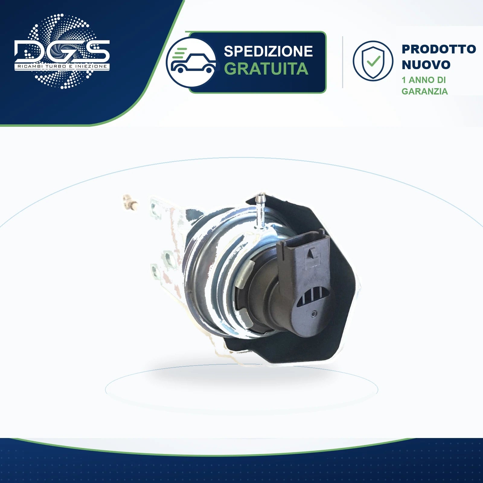 ATTUATORE ELETTROPNEUMATICO GTB1549 CON STAFFA