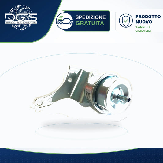 ATTUATORE PNEUMATICO TB25 CON STAFFA