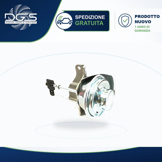 ATTUATORE PNEUMATICO GTA2360V CON STAFFA