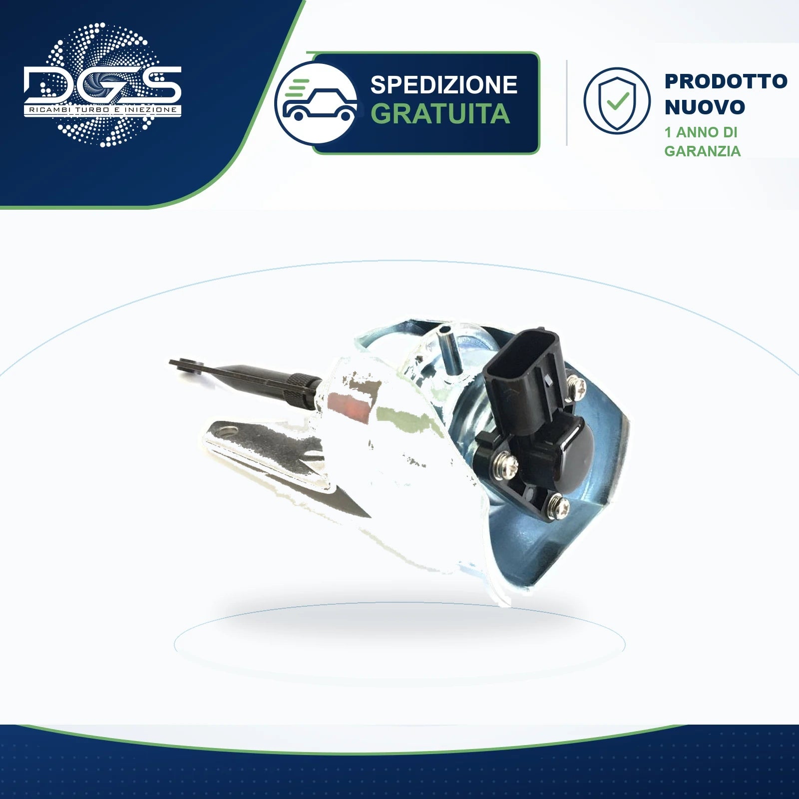 ATTUATORE ELETTROPNEUMATICO GT1544VK CON STAFFA