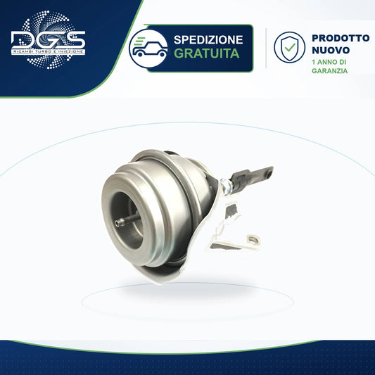 ATTUATORE PNEUMATICO CON STAFFA GT2260V