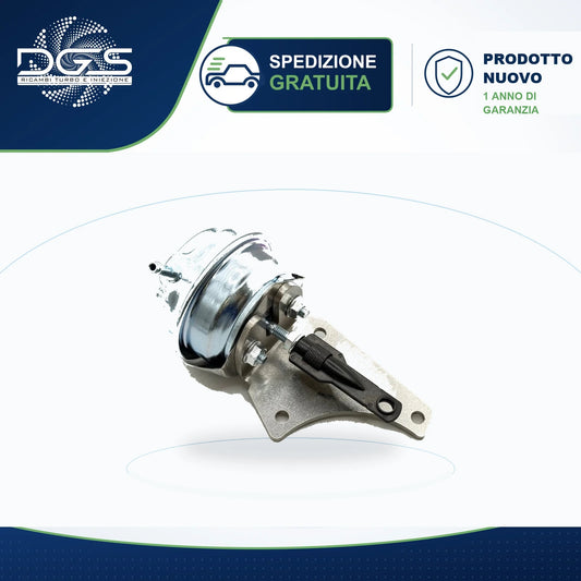 ATTUATORE PNEUMATICO CON STAFFA GT1749V