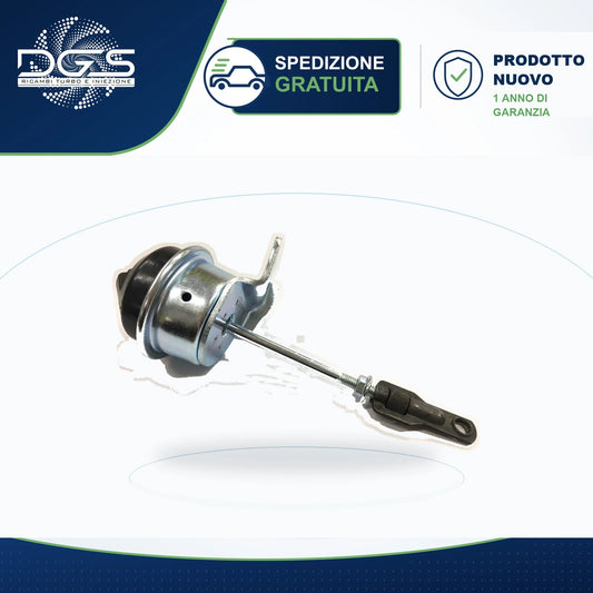 ATTUATORE PNEUMATICO CON STAFFA GT1549S