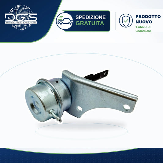 ATTUATORE PNEUMATICO CON STAFFA T2