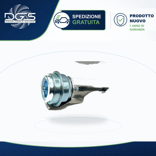 ATTUATORE PNEUMATICO CON STAFFA GT1852V