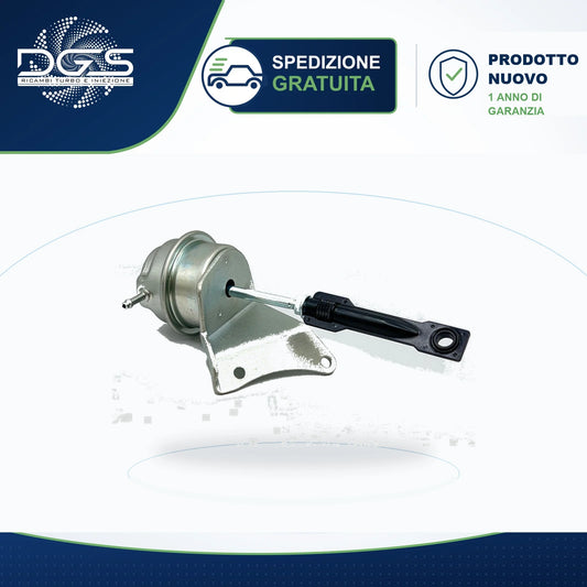 ATTUATORE PNEUMATICO CON STAFFA GT1546LJS