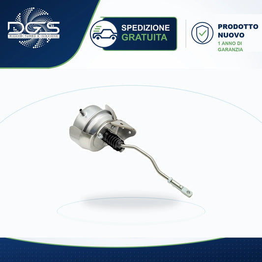 ATTUATORE PNEUMATICO CON STAFFA GT2260S