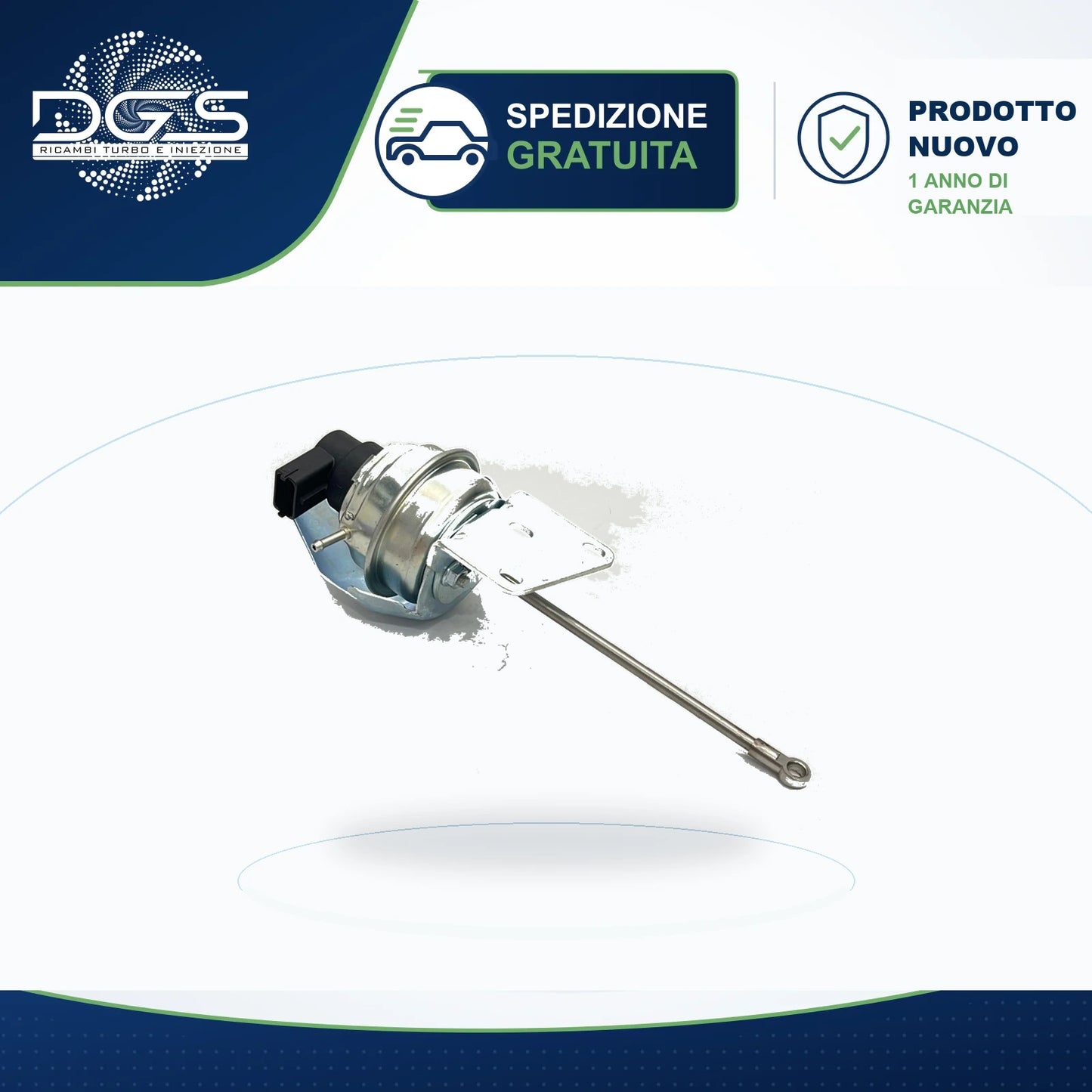 ATTUATORE ELETTROPNEUMATICO GTB1549V CON STAFFA