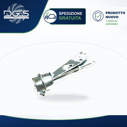 ATTUATORE PNEUMATICO HX35 CON STAFFA