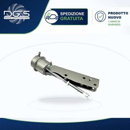 ATTUATORE PNEUMATICO HX40 CUMMINS CON STAFFA