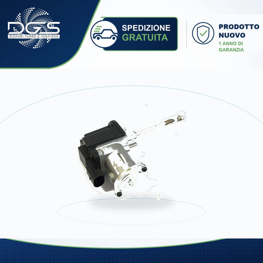 ATTUATORE ELETTRICO RHF3 CON STAFFA - TERMINALE ASTA 40 MM