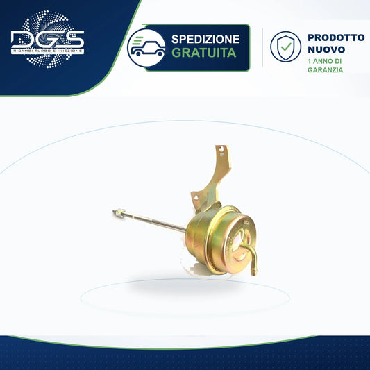 ATTUATORE PNEUMATICO K14 CON STAFFA