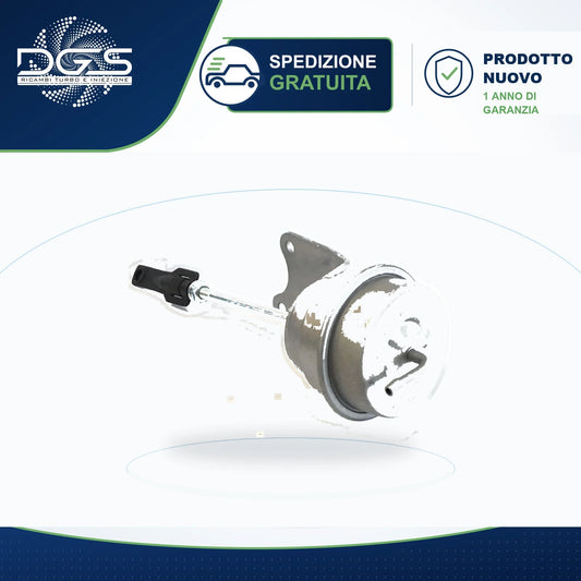 ATTUATORE PNEUMATICO K03 CON STAFFA - spedizione inclusa