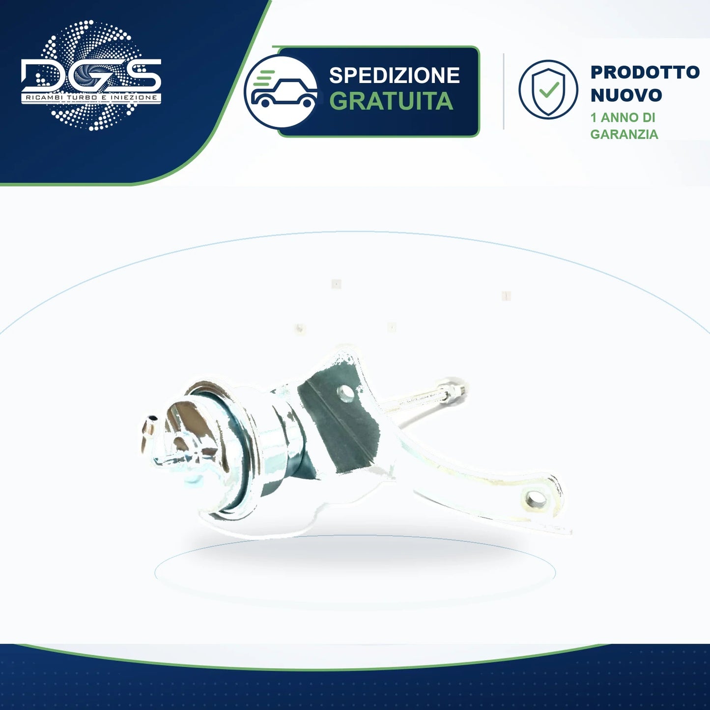 ATTUATORE PNEUMATICO K03 CON STAFFA - pronta consegna
