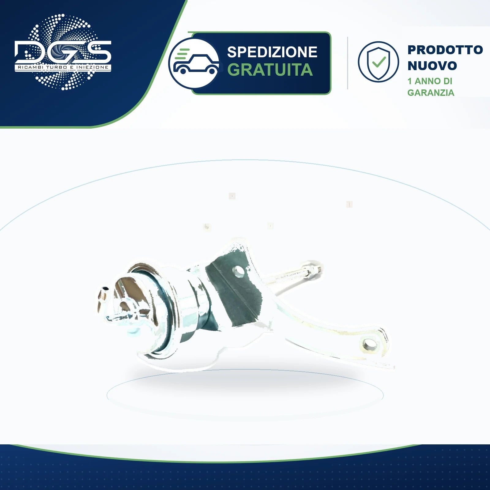 ATTUATORE PNEUMATICO K03 CON STAFFA - pronta consegna