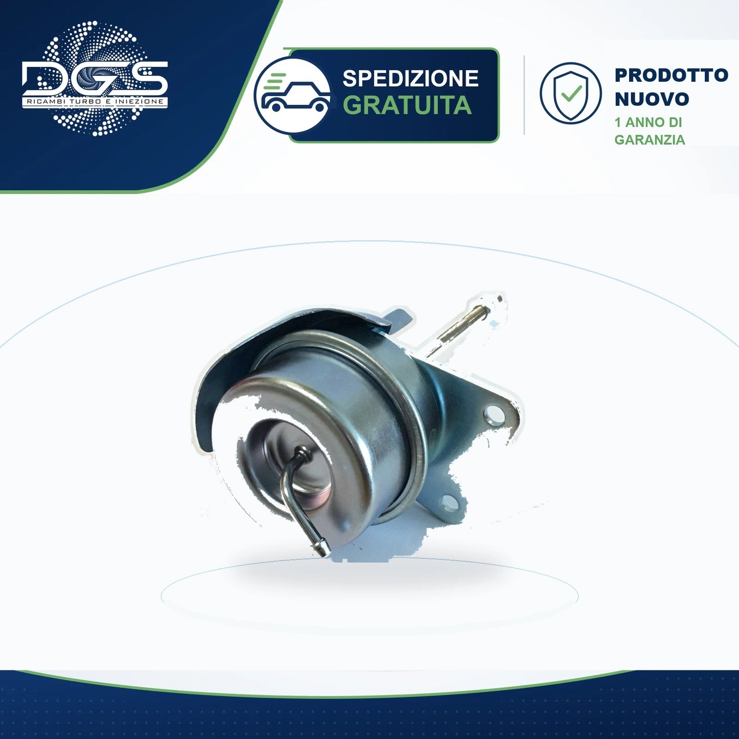 ATTUATORE PNEUMATICO BV38 CON STAFFA - ricambio auto