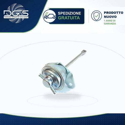 ATTUATORE PNEUMATICO K0422 CON STAFFA