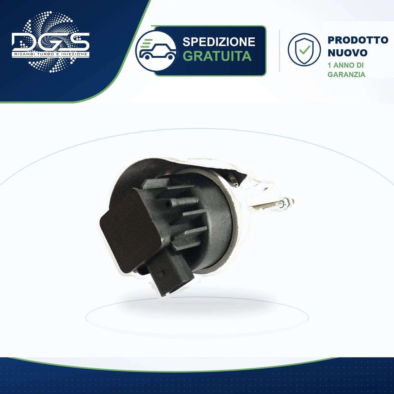 ATTUATORE ELETTROPNEUMATICO BV39 CON STAFFA - ricambio auto