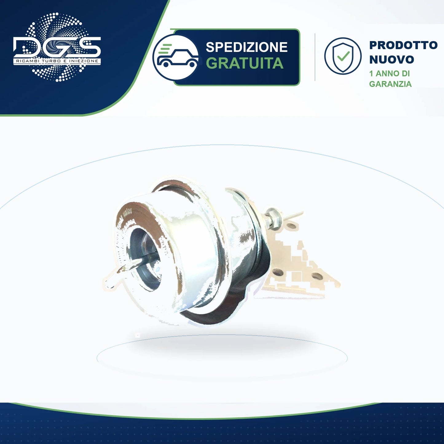 ATTUATORE PNEUMATICO BV35 CON STAFFA