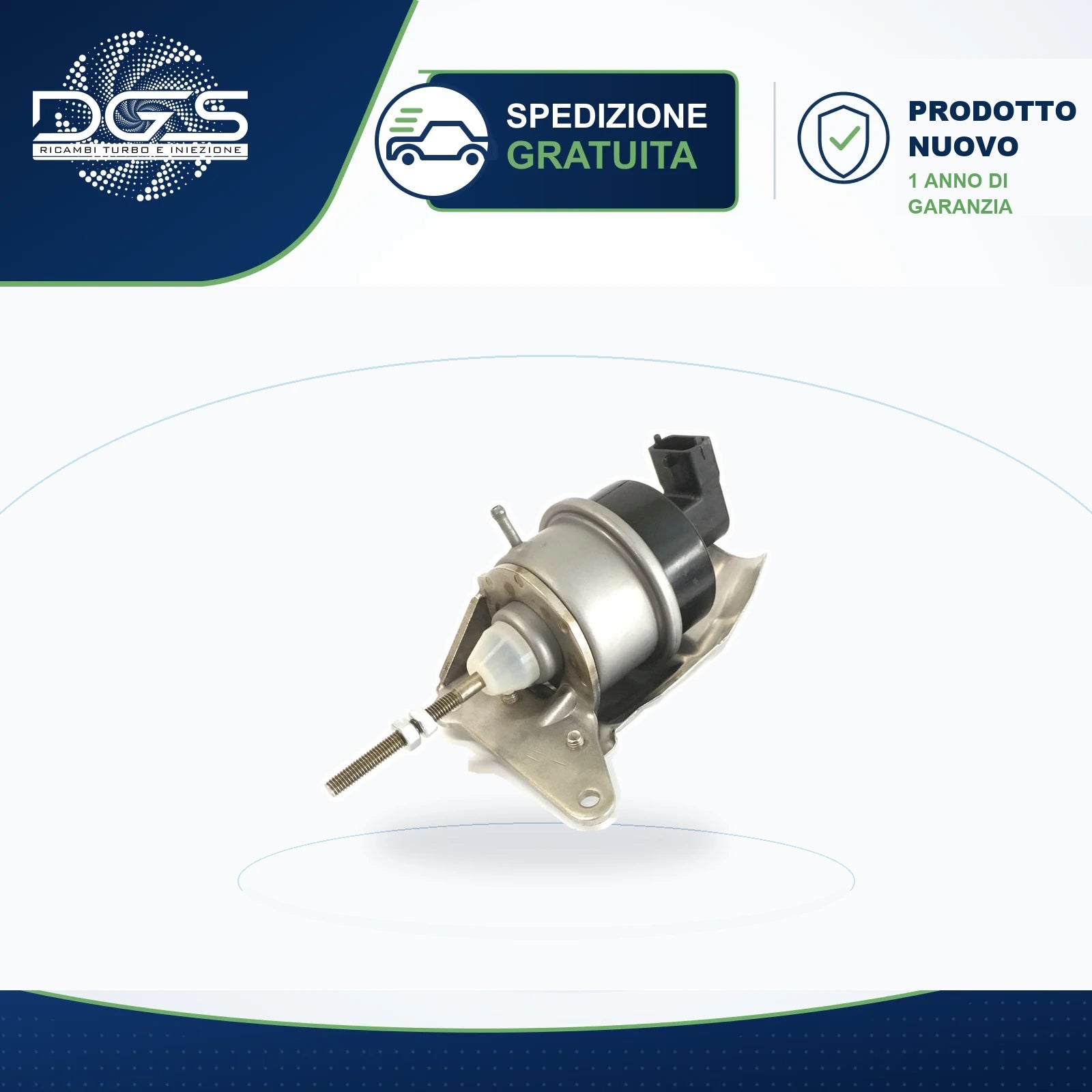 ATTUATORE ELETTROPNEUMATICO BV35 CON STAFFA - ricambio auto