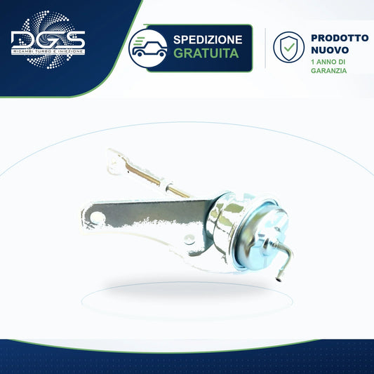 ATTUATORE PNEUMATICO K27 CON STAFFA