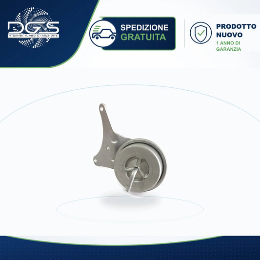 ATTUATORE PNEUMATICO CON STAFFA K03