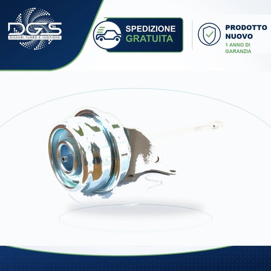 ATTUATORE PNEUMATICO CON STAFFA KP39