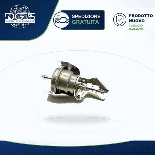 ATTUATORE PNEUMATICO K16 CON STAFFA