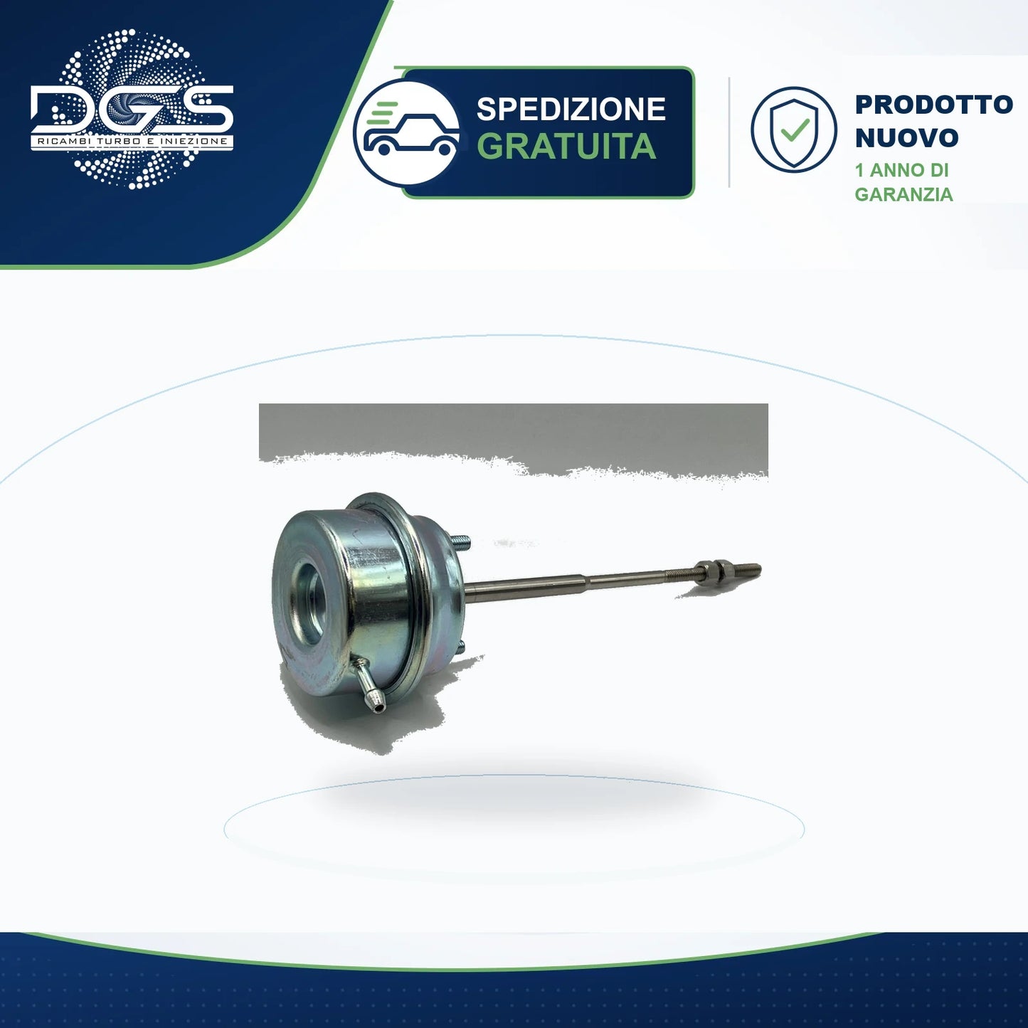 ATTUATORE PNEUMATICO K01S SENZA STAFFA