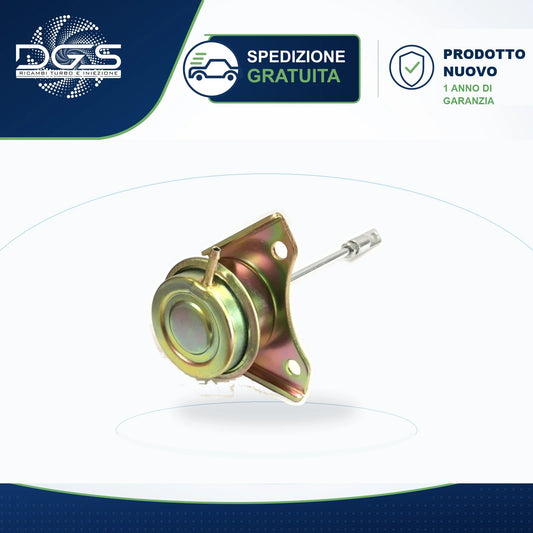 ATTUATORE PNEUMATICO TF035 CON STAFFA