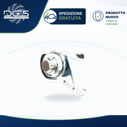 ATTUATORE PNEUMATICO TD03 CON STAFFA