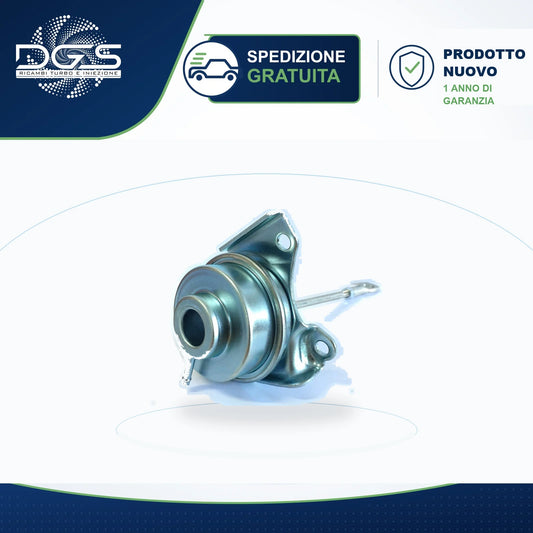ATTUATORE PNEUMATICO TD02 CON STAFFA
