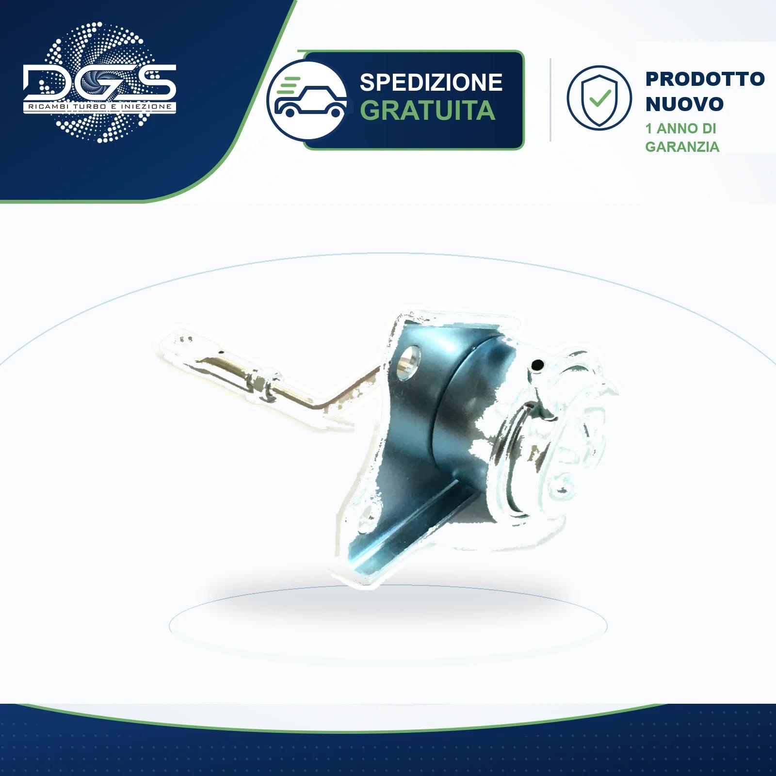 ATTUATORE PNEUMATICO TD03 CON STAFFA - ricambio auto
