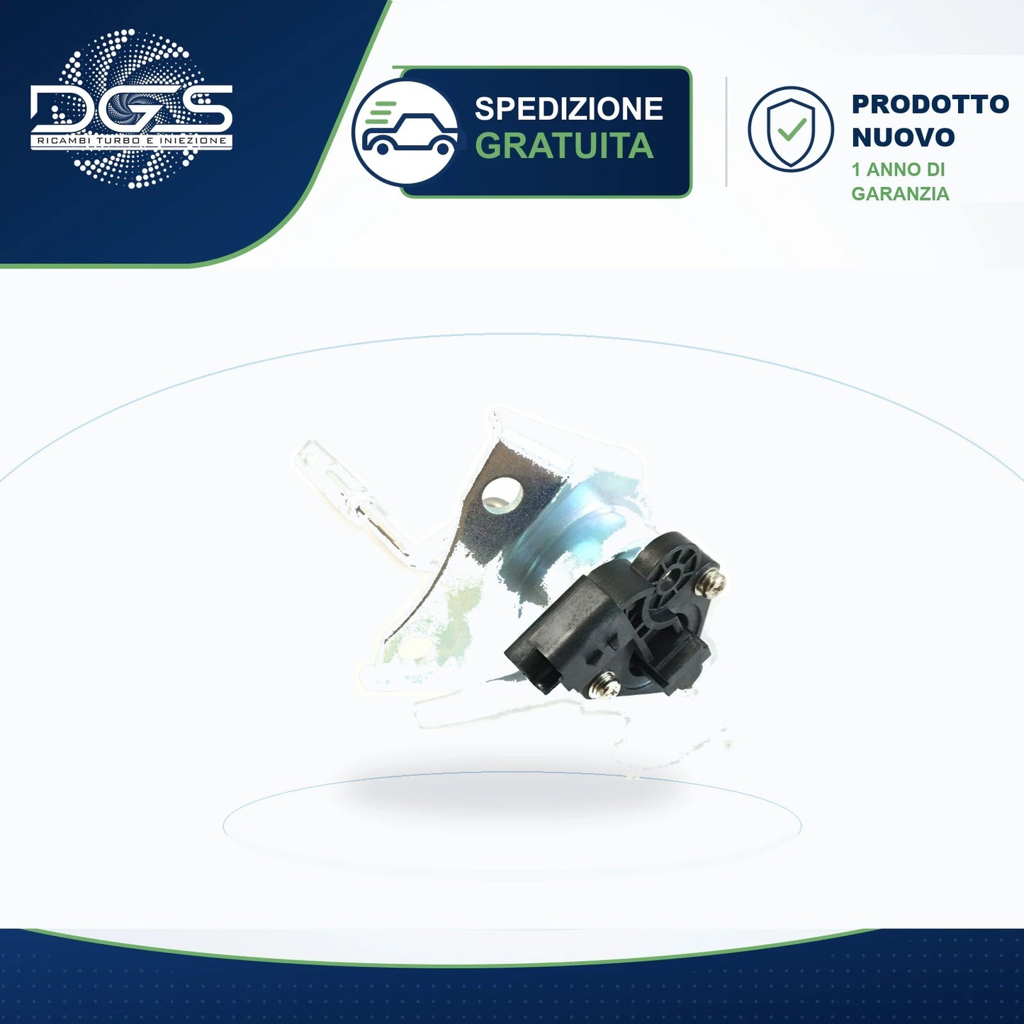 ATTUATORE ELETTROPNEUMATICO TD025 CON STAFFA